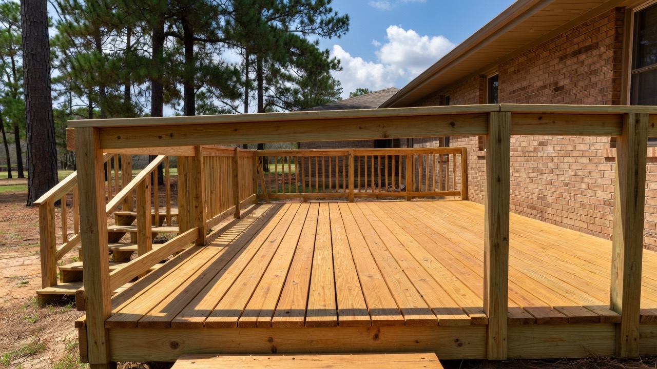 Deck Building in Lincoln, AL