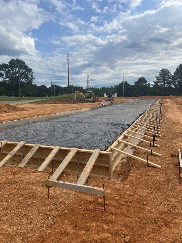 New-home foundation Lincoln